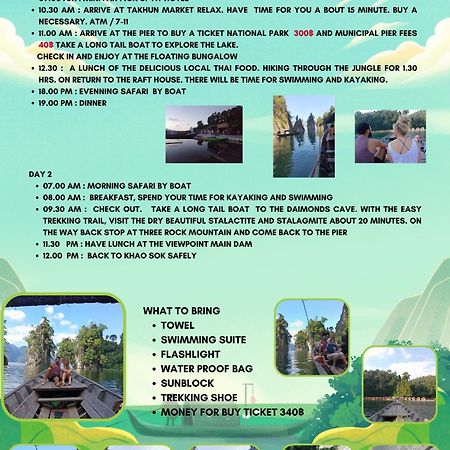 Wassana Camp & Khai Jungle Experience Ban Kraison Exterior foto