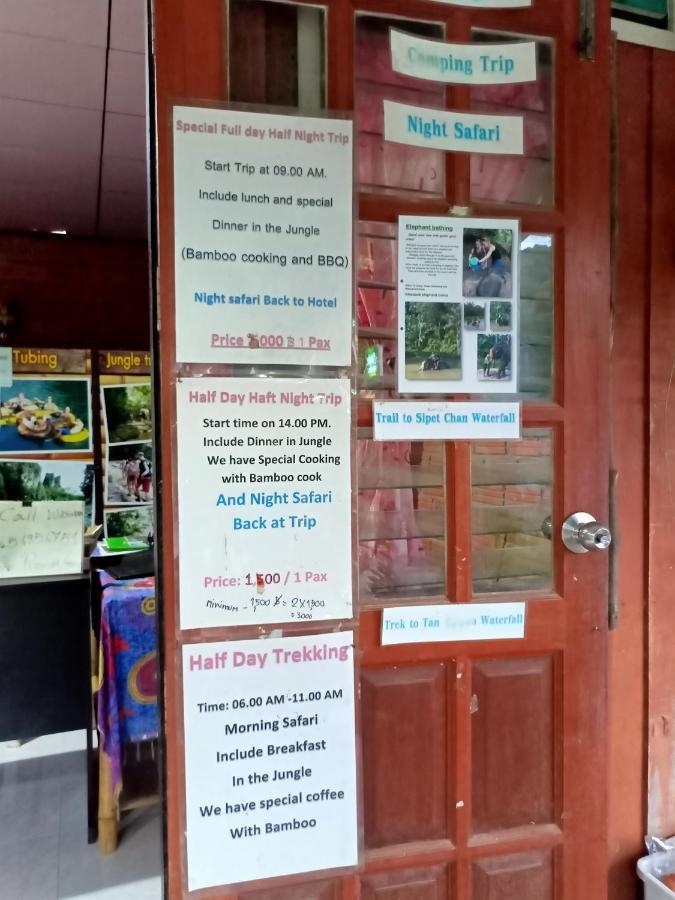 Wassana Camp & Khai Jungle Experience Ban Kraison Exterior foto